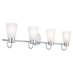 KICHLER 55127NI Erma Bath 4 Light - Brushed Nickel