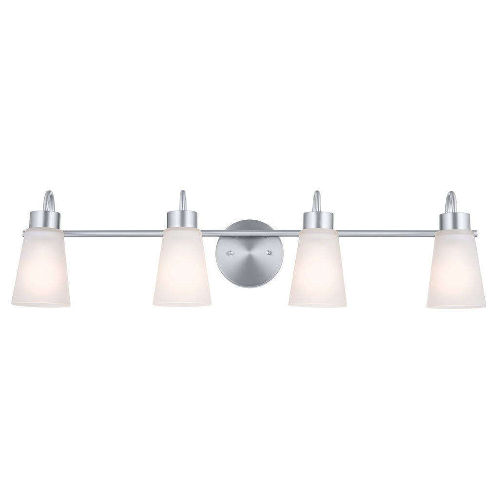 KICHLER 55127NI Erma Bath 4 Light - Brushed Nickel