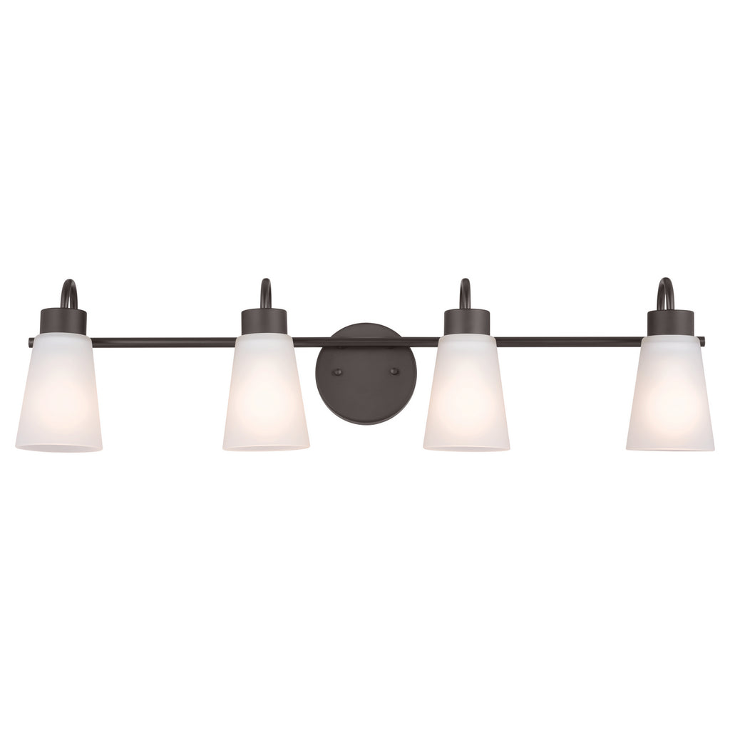 KICHLER 55127OZ Erma Bath 4 Light - Olde Bronze