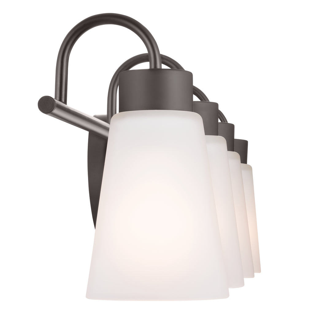 KICHLER 55127OZ Erma Bath 4 Light - Olde Bronze