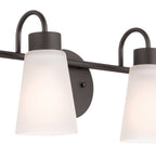 KICHLER 55127OZ Erma Bath 4 Light - Olde Bronze