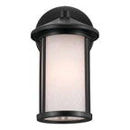 KICHLER 59098BK Lombard Outdoor Wall Small - Black