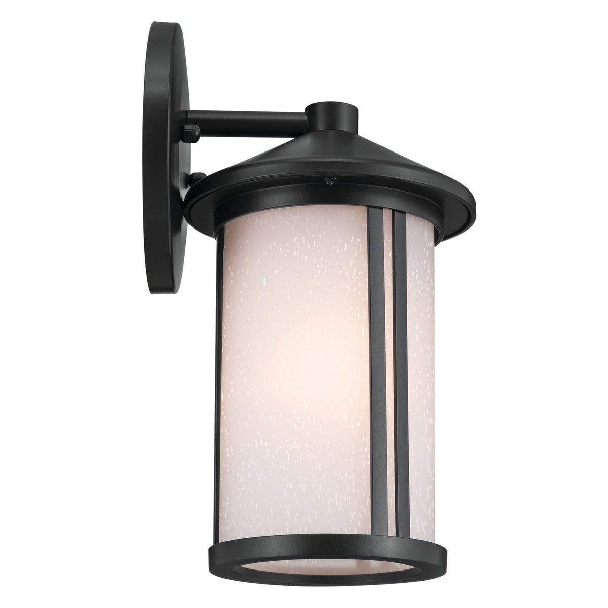 KICHLER 59098BK Lombard Outdoor Wall Small - Black