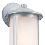 KICHLER 59099BA Lombard Outdoor Wall Medium - Brushed Aluminum
