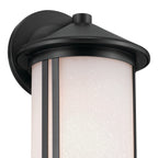 KICHLER 59099BK Lombard Outdoor Wall Medium - Black