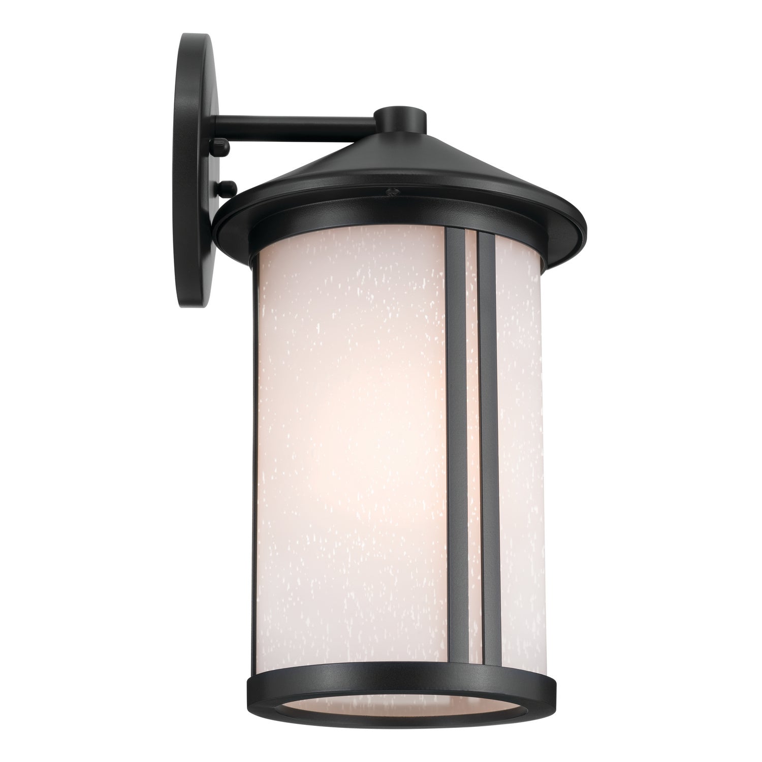 KICHLER 59099BK Lombard Outdoor Wall Medium - Black
