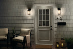 KICHLER 59099BK Lombard Outdoor Wall Medium - Black