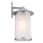 KICHLER 59100BA Lombard Outdoor Wall Large - Brushed Aluminum