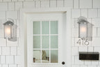 KICHLER 59100BA Lombard Outdoor Wall Large - Brushed Aluminum