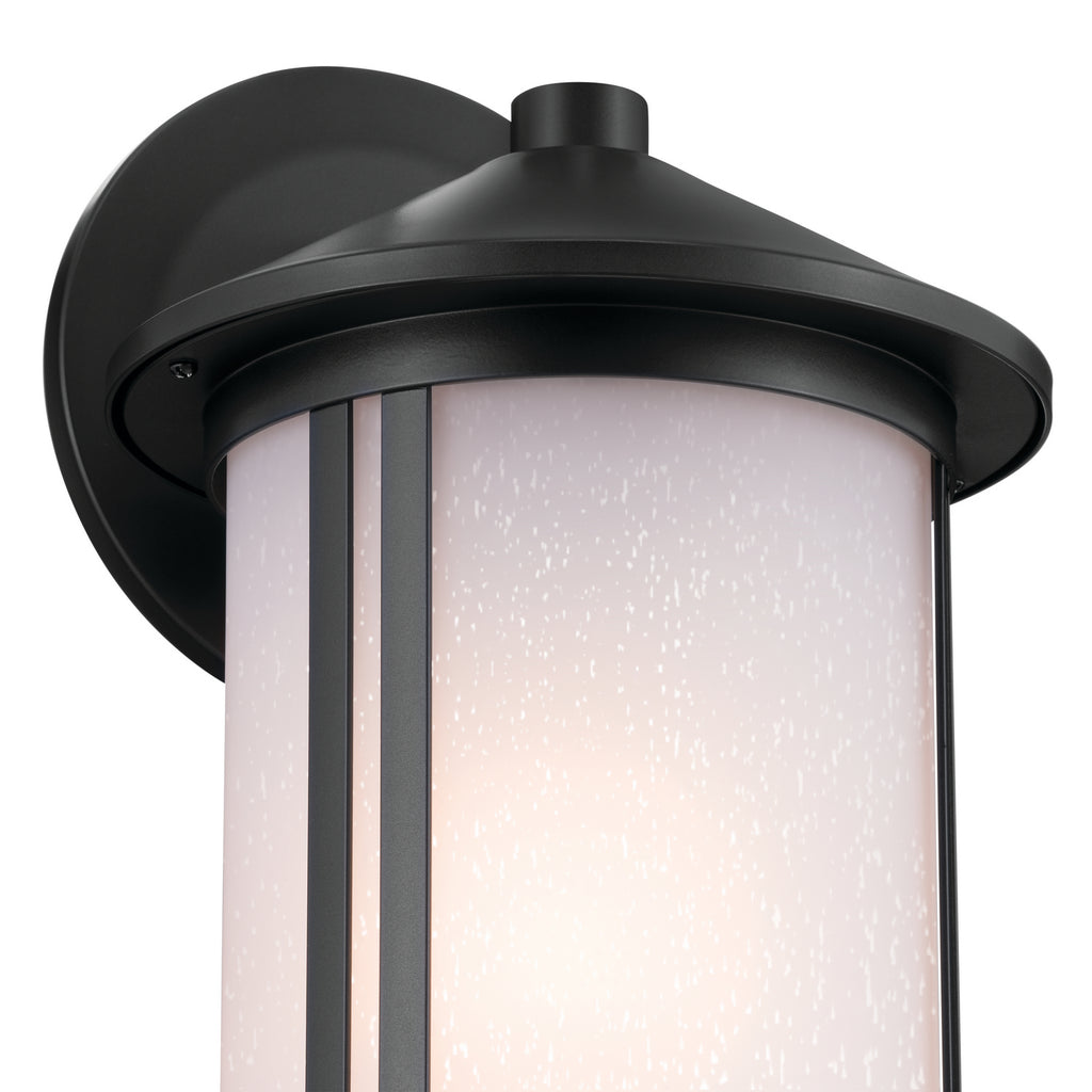 KICHLER 59100BK Lombard Outdoor Wall Large - Black