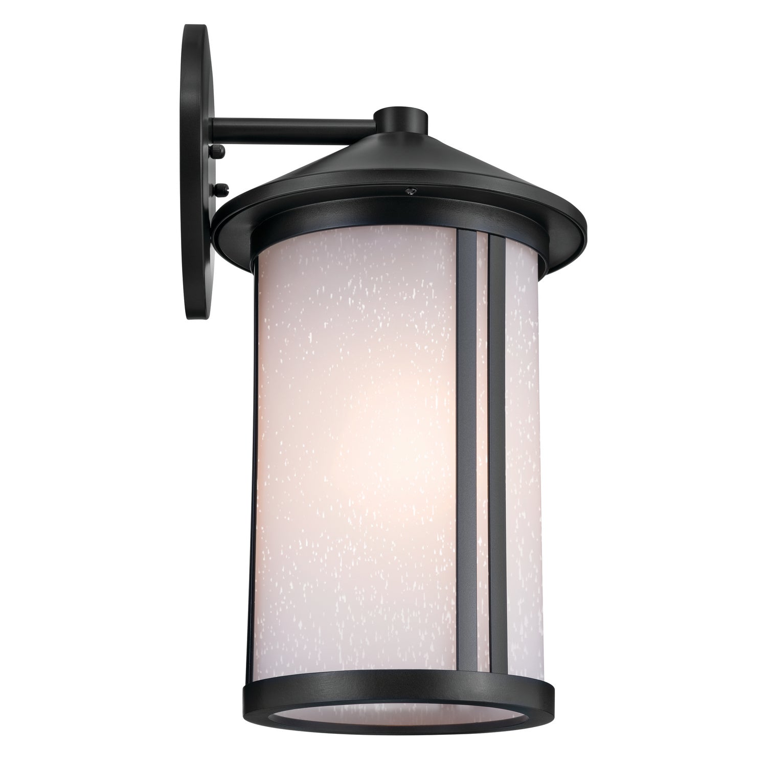 KICHLER 59100BK Lombard Outdoor Wall Large - Black
