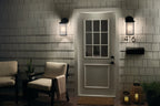 KICHLER 59100BK Lombard Outdoor Wall Large - Black
