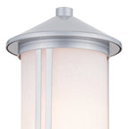 KICHLER 59101BA Lombard Outdoor Post Lantern - Brushed Aluminum