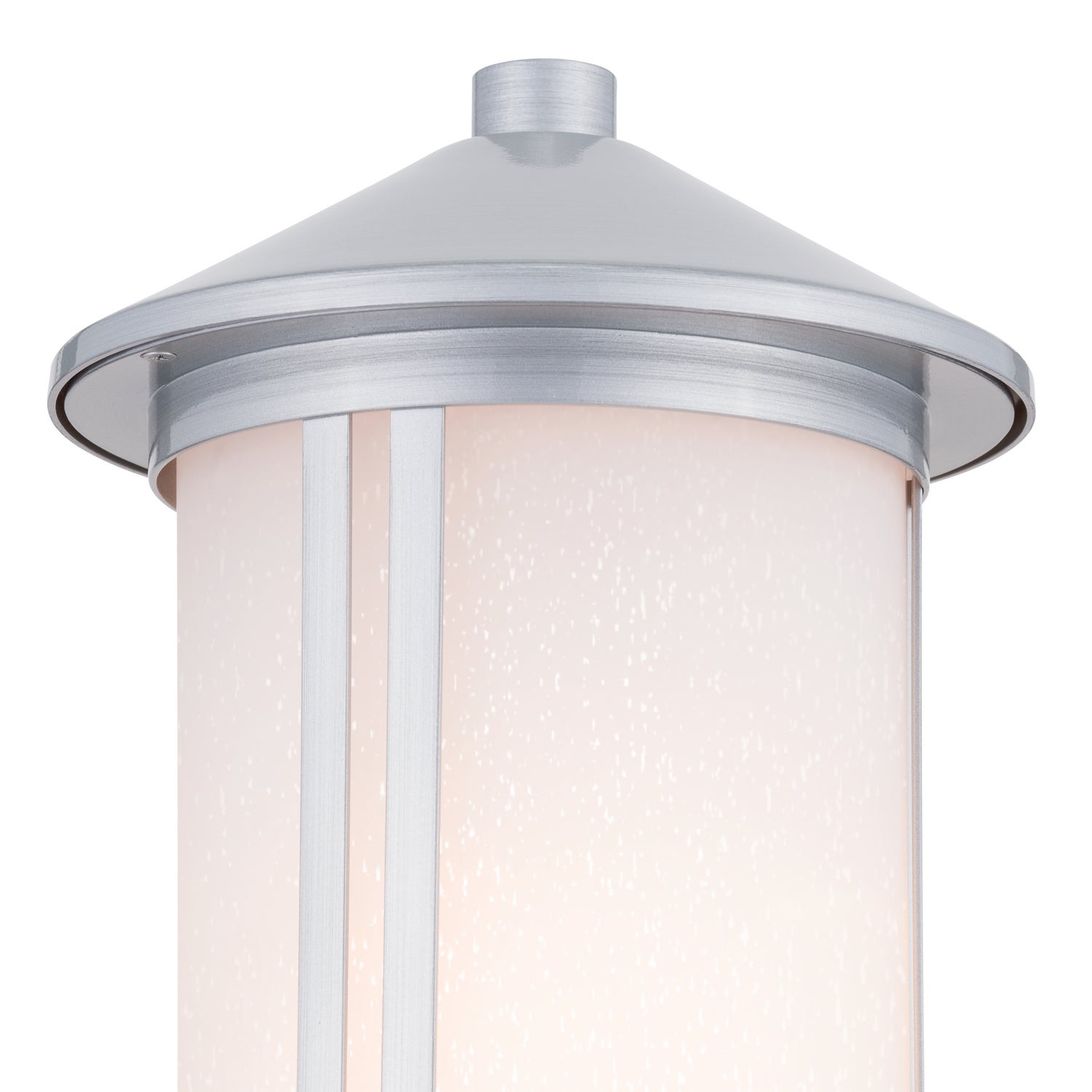 KICHLER 59101BA Lombard Outdoor Post Lantern - Brushed Aluminum