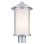 KICHLER 59101BA Lombard Outdoor Post Lantern - Brushed Aluminum