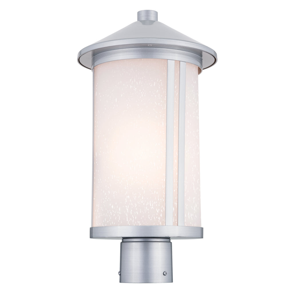 KICHLER 59101BA Lombard Outdoor Post Lantern - Brushed Aluminum
