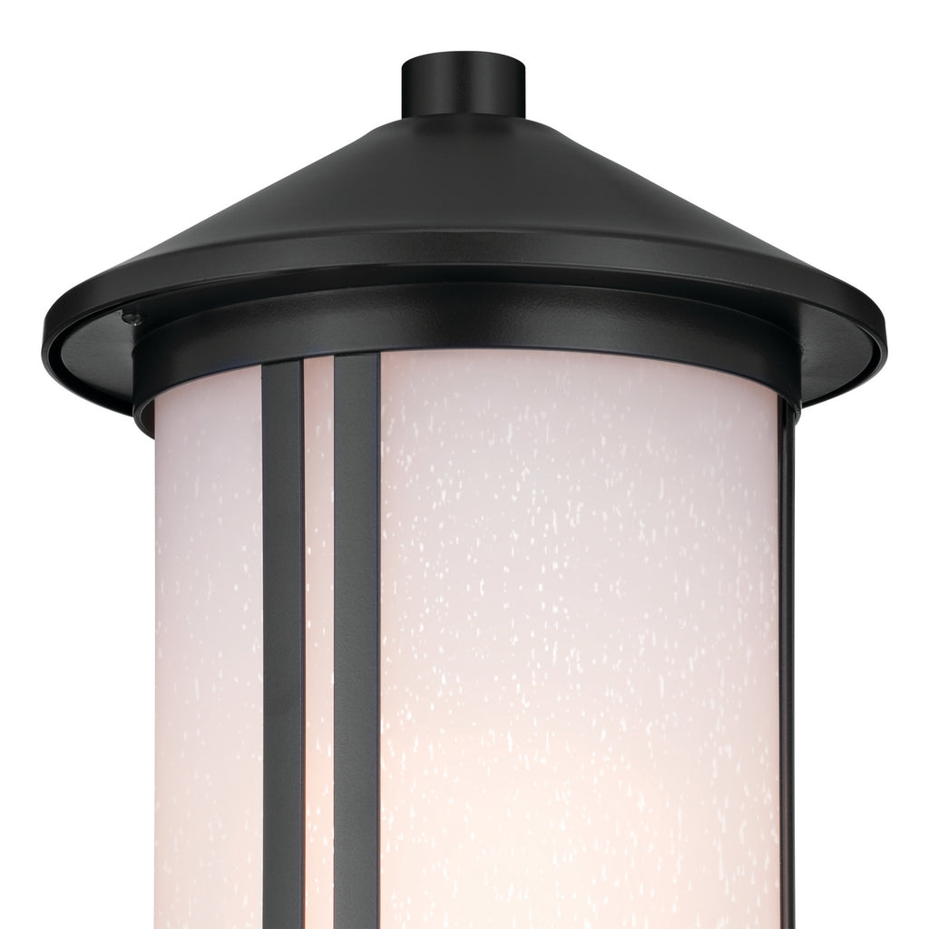KICHLER 59101BK Lombard Outdoor Post Lantern - Black
