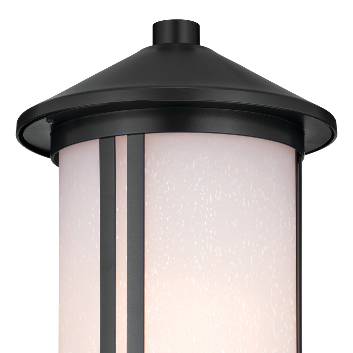 KICHLER 59101BK Lombard Outdoor Post Lantern - Black