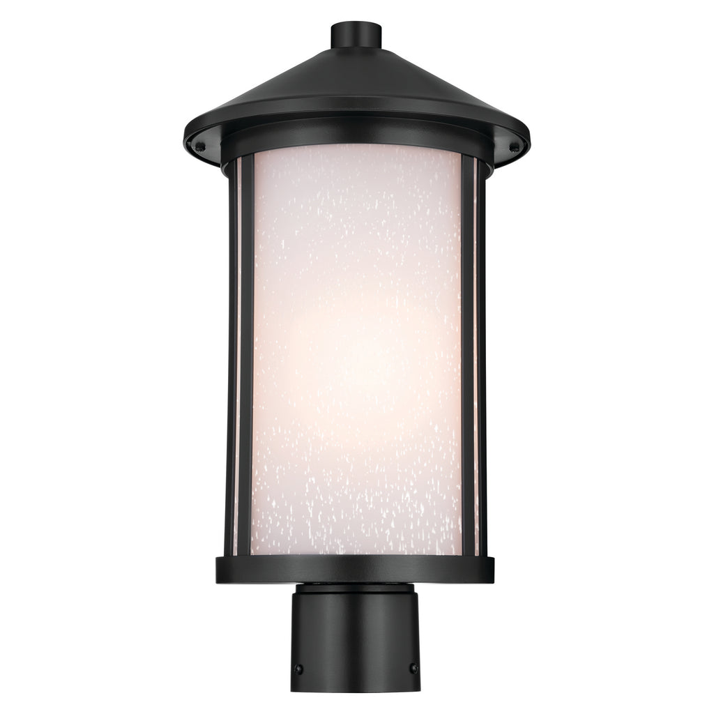 KICHLER 59101BK Lombard Outdoor Post Lantern - Black