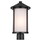 KICHLER 59101BK Lombard Outdoor Post Lantern - Black