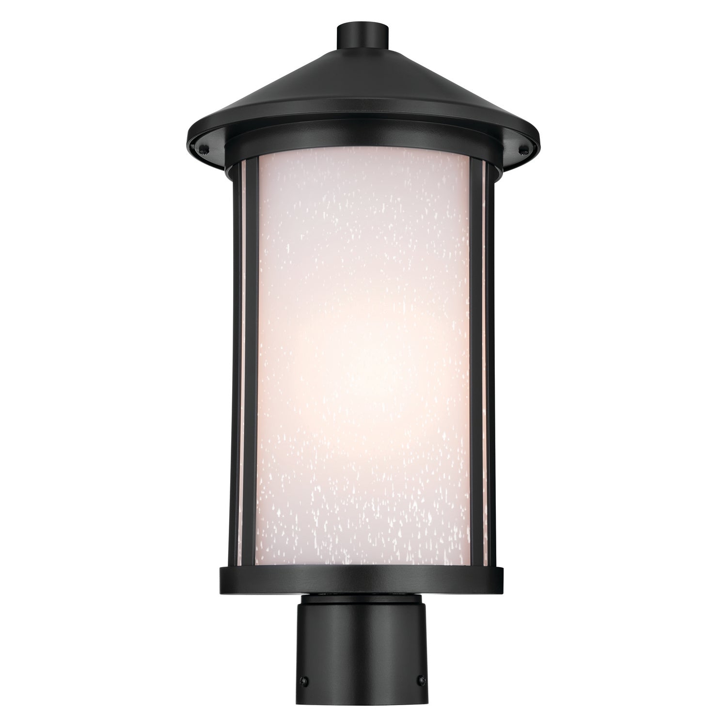 KICHLER 59101BK Lombard Outdoor Post Lantern - Black