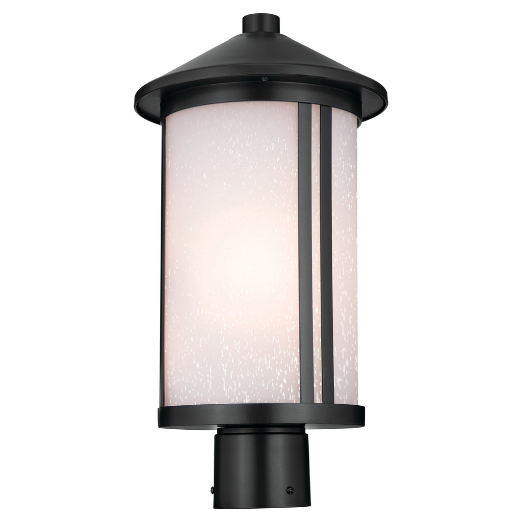 KICHLER 59101BK Lombard Outdoor Post Lantern - Black