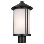 KICHLER 59101BK Lombard Outdoor Post Lantern - Black