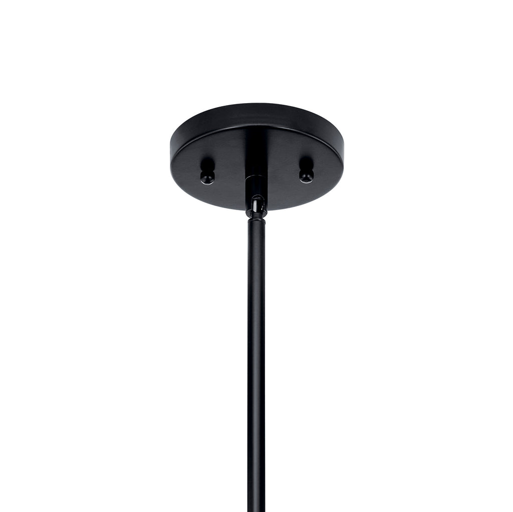 KICHLER 44380BKCS Valserrano 7.75" 1 Light Mini Pendant Black