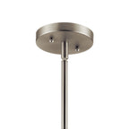 KICHLER 44380NICS Valserrano 7.75" 1 Light Mini Pendant Brushed Nickel