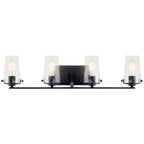 KICHLER 45298BK Alton 4 Light Vanity Light Chrome