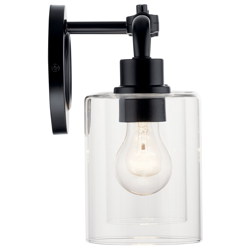 KICHLER 45665BK Gunnison 17" 2 Light Vanity Light Chrome