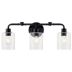 KICHLER 45666BK Gunnison 24" 3 Light Vanity Light Chrome