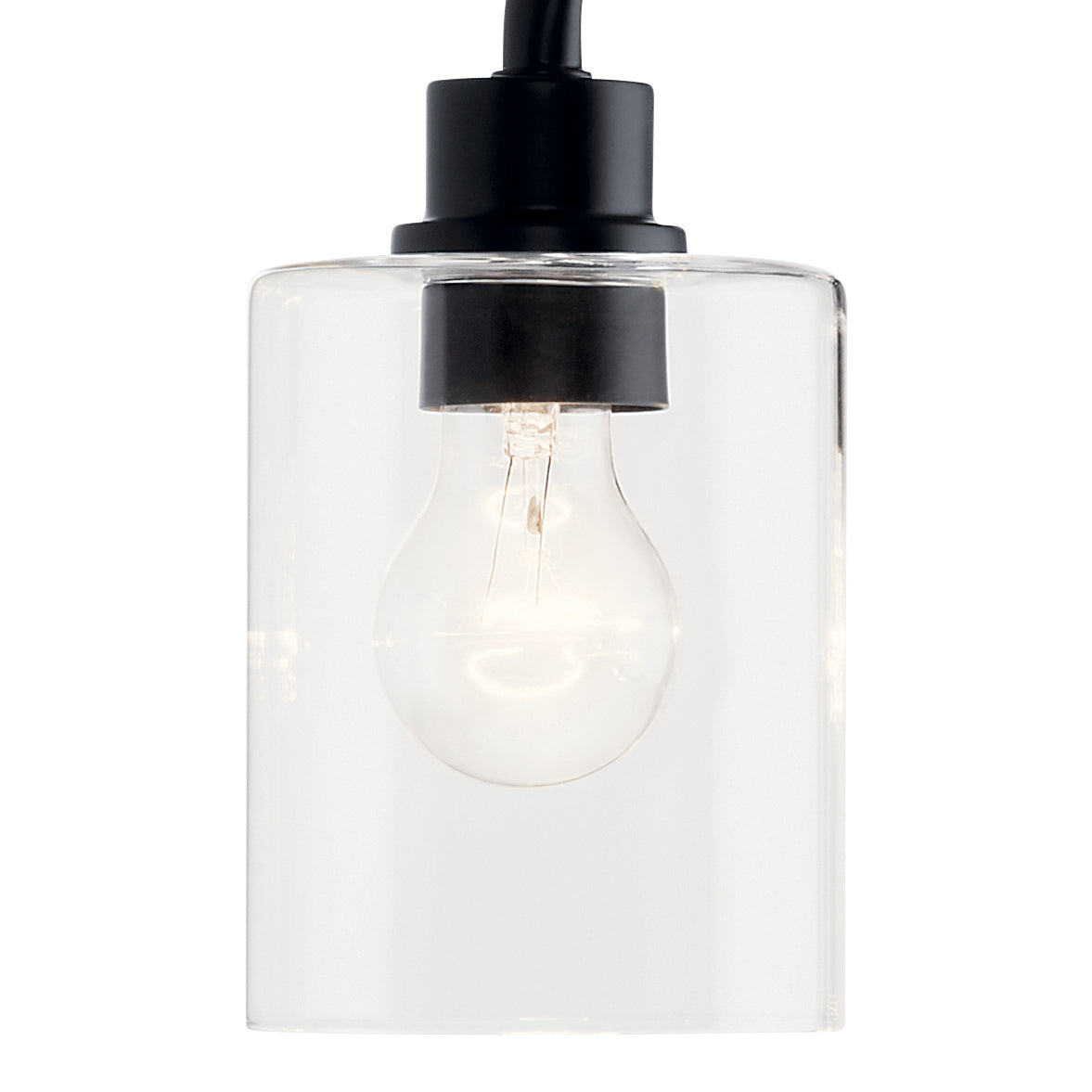 KICHLER 45667BK Gunnison 33.75" 4 Light Vanity Light Chrome