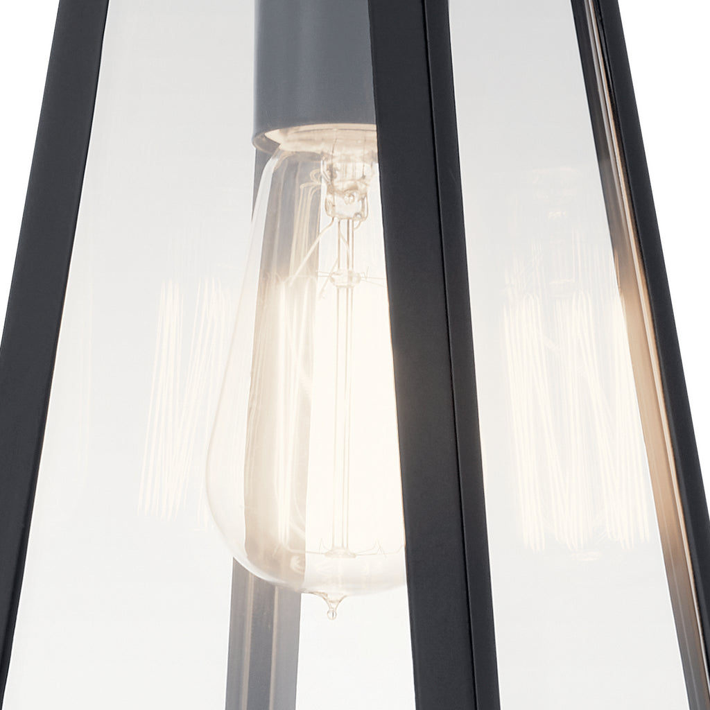 KICHLER 49330BK Delison 11.5" 1 Light Wall Light Rubbed Bronze