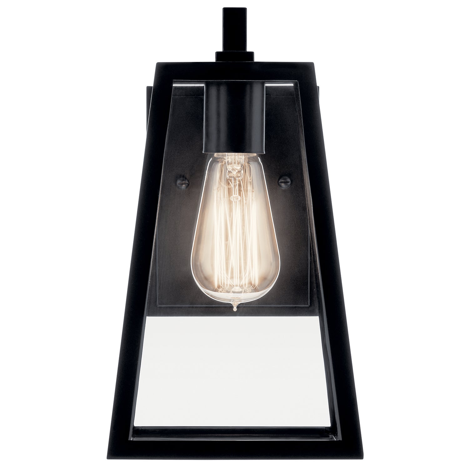 KICHLER 49330BK Delison 11.5" 1 Light Wall Light Rubbed Bronze