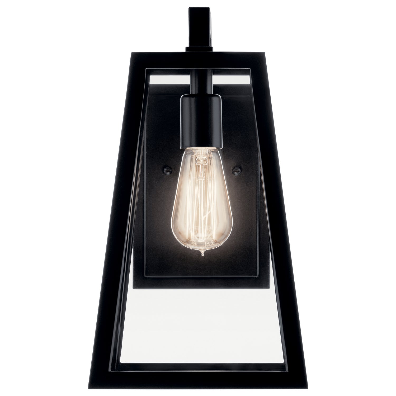 KICHLER 49331BK Delison 14" 1 Light Wall Light Rubbed Bronze