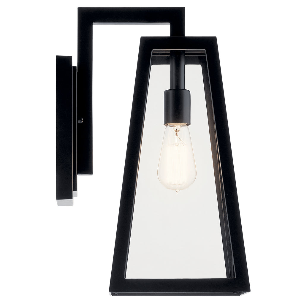 KICHLER 49332BK Delison 16.75" 1 Light Wall Light Rubbed Bronze