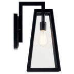 KICHLER 49332BK Delison 16.75" 1 Light Wall Light Rubbed Bronze
