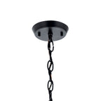 KICHLER 52383BK Kennewick 3 Light Chandelier Brushed Nickel