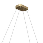 ELAN 84312CG Koloa LED Ring Chandelier - Champagne Gold