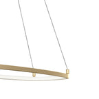 ELAN 84312CG Koloa LED Ring Chandelier - Champagne Gold