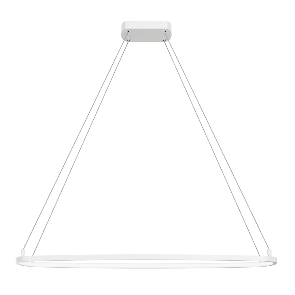 ELAN 84312WH Koloa LED Ring Chandelier - White