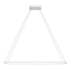 ELAN 84312WH Koloa LED Ring Chandelier - White