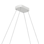 ELAN 84312WH Koloa LED Ring Chandelier - White