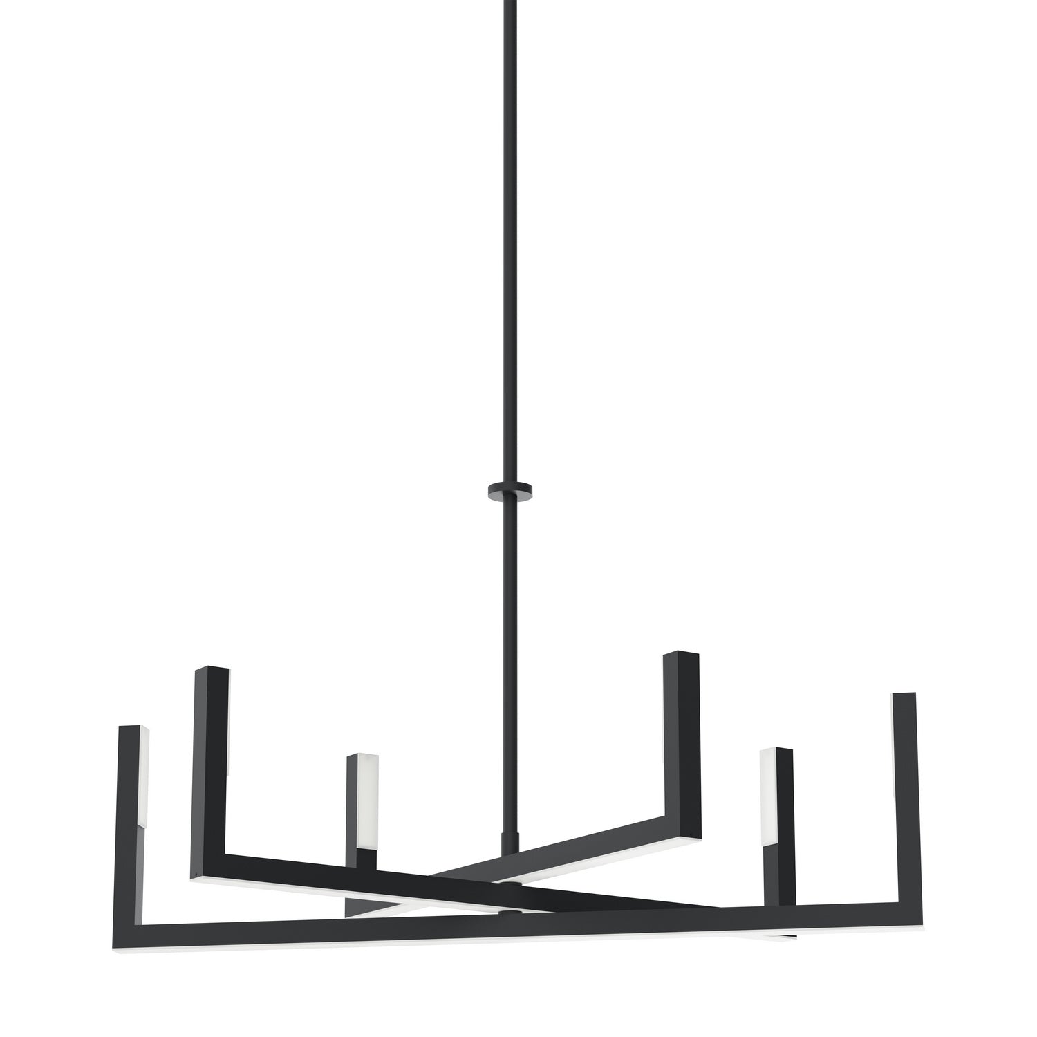 ELAN 84313MBK Priam LED Chandelier - Matte Black
