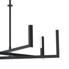 ELAN 84313MBK Priam LED Chandelier - Matte Black