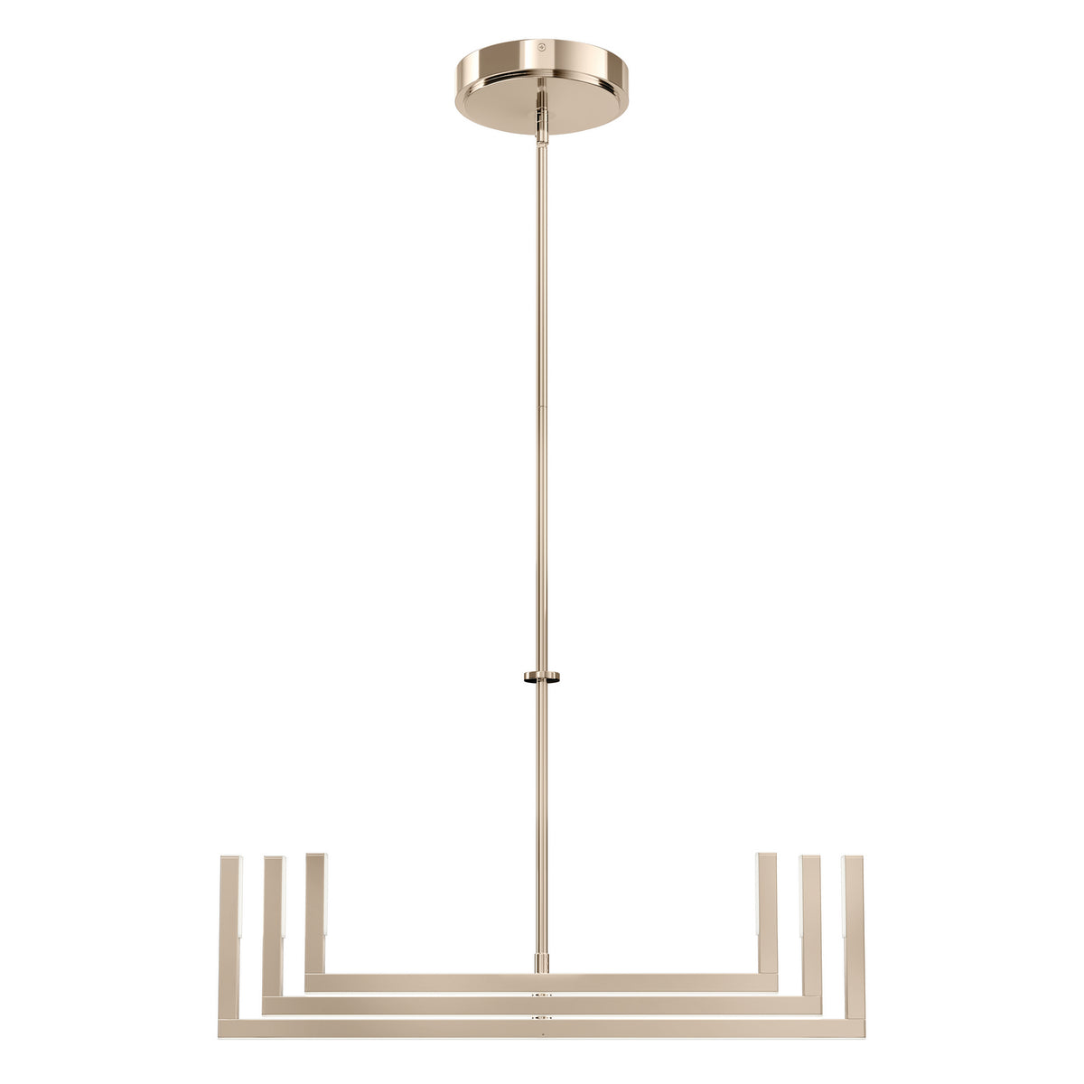 ELAN 84313PN Priam LED Chandelier - Polished Nickel