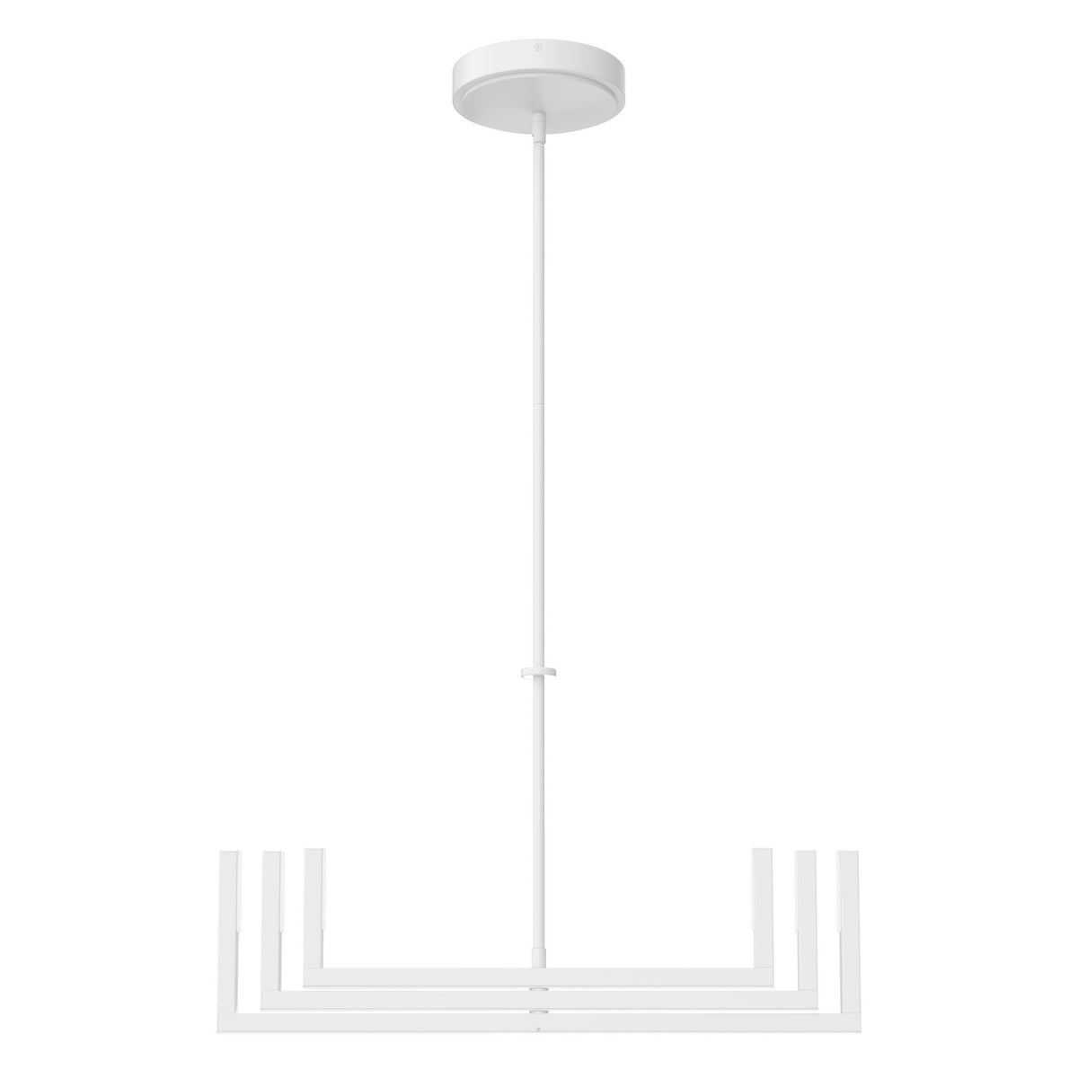 ELAN 84313WH Priam LED Chandelier - White