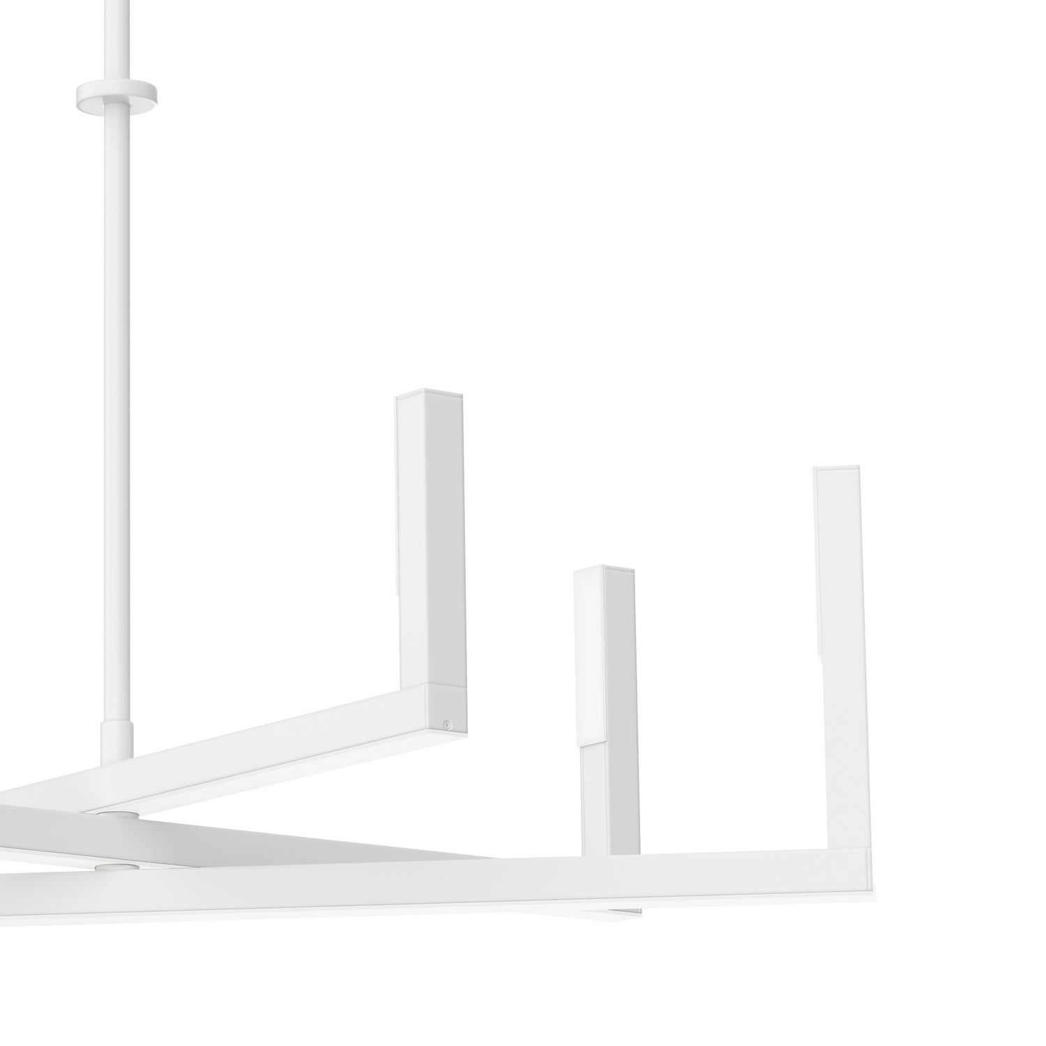 ELAN 84313WH Priam LED Chandelier - White