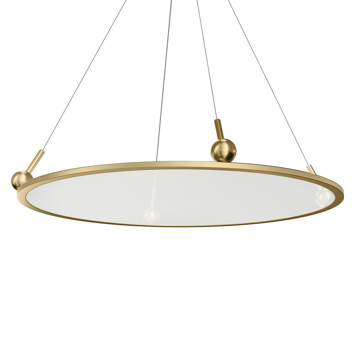 ELAN 84314CG Jovian Edgelit Chandelier - Champagne Gold